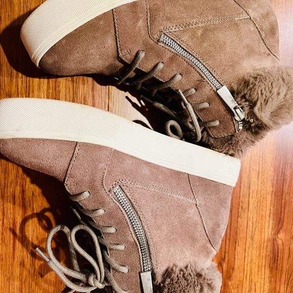 J/Slides suede sneaker wedge boot - Picture 2 of 5
